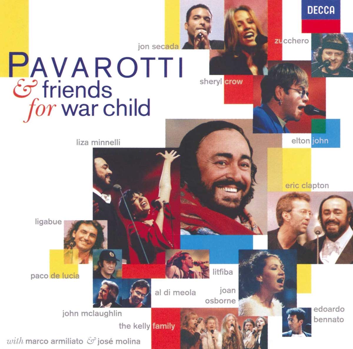Pavarotti & Friends for War Child, Luciano Pavarotti