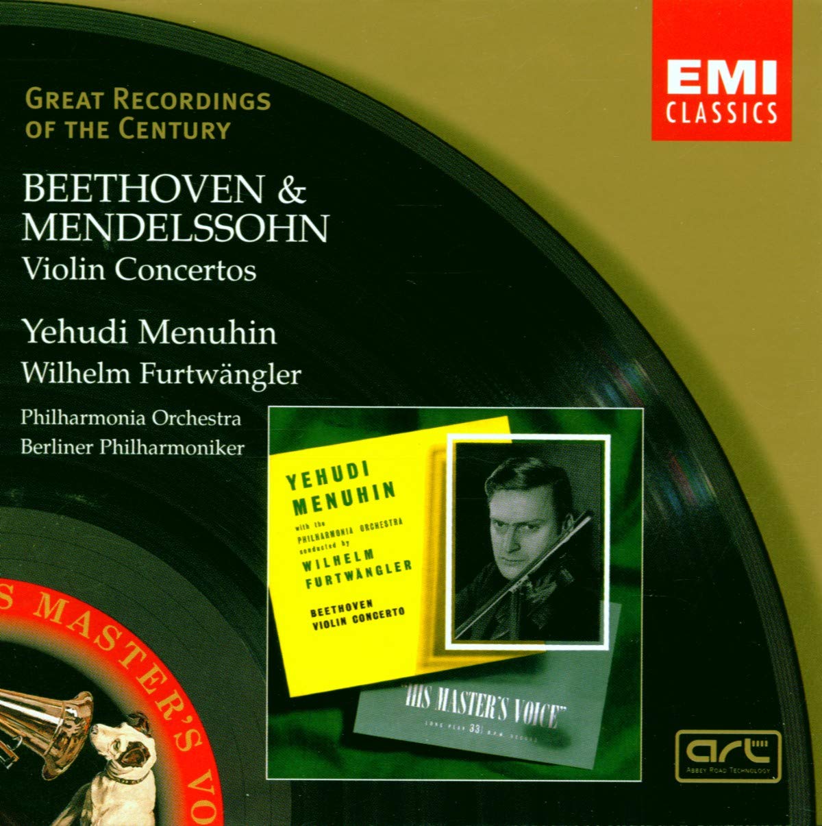 Beethoven: Violin Concerto, Beethoven, Menuhin, Furtwangler, Philharmonia Orchestra