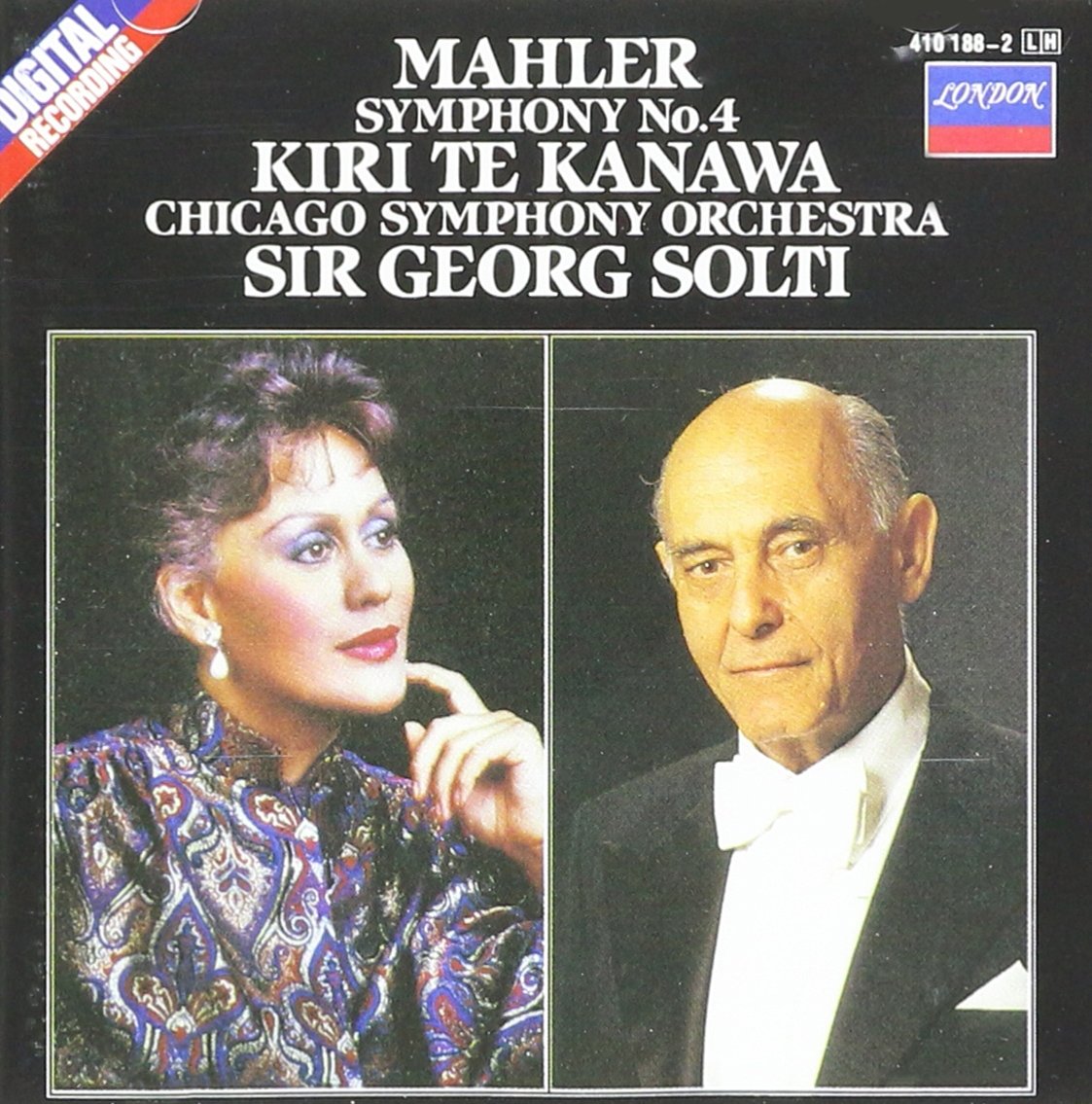 Mahler: Symphony No. 4, Te Kanawa, Mahler, Solti, Chicago Symphony Orchestra