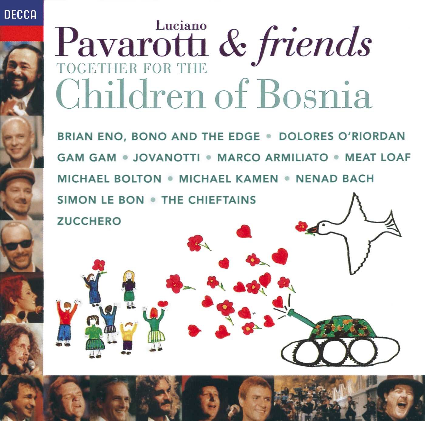 Pavarotti & Friends Together For The Children of Bosnia, Michael Kamen, Marco Armiliato, L'Orchestra Filarmonica di Torino, Luciano Pavarotti