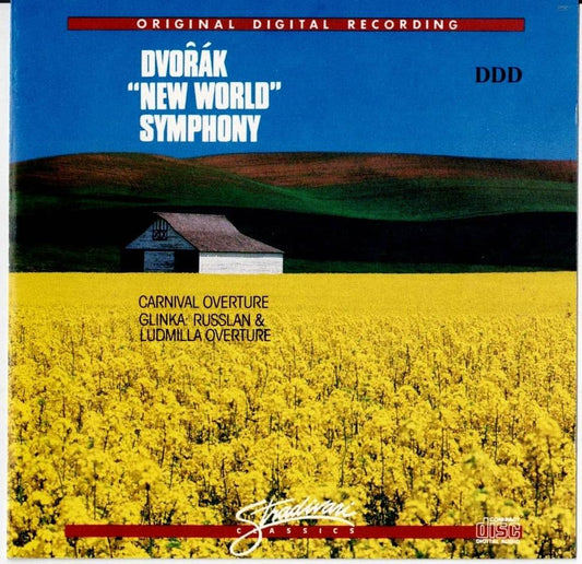 DVORAK NEW WORLD SYMPHONY;CARNIVAL OVERTURE, 