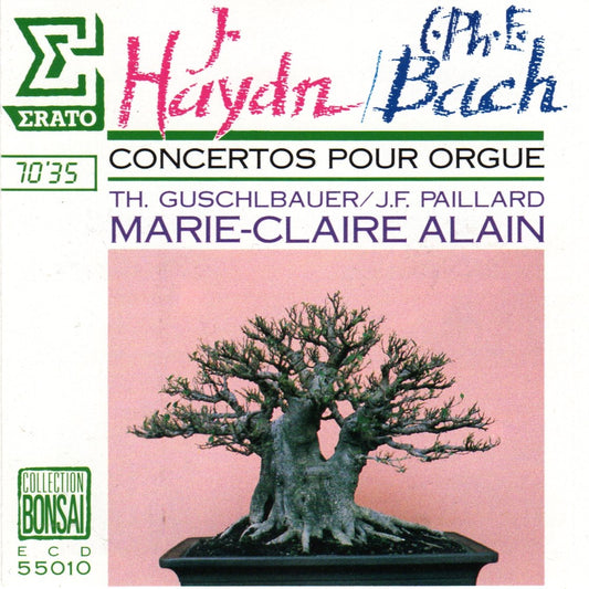 Marie-Claire Alain/J Haydn, C.P.E., Bach, 