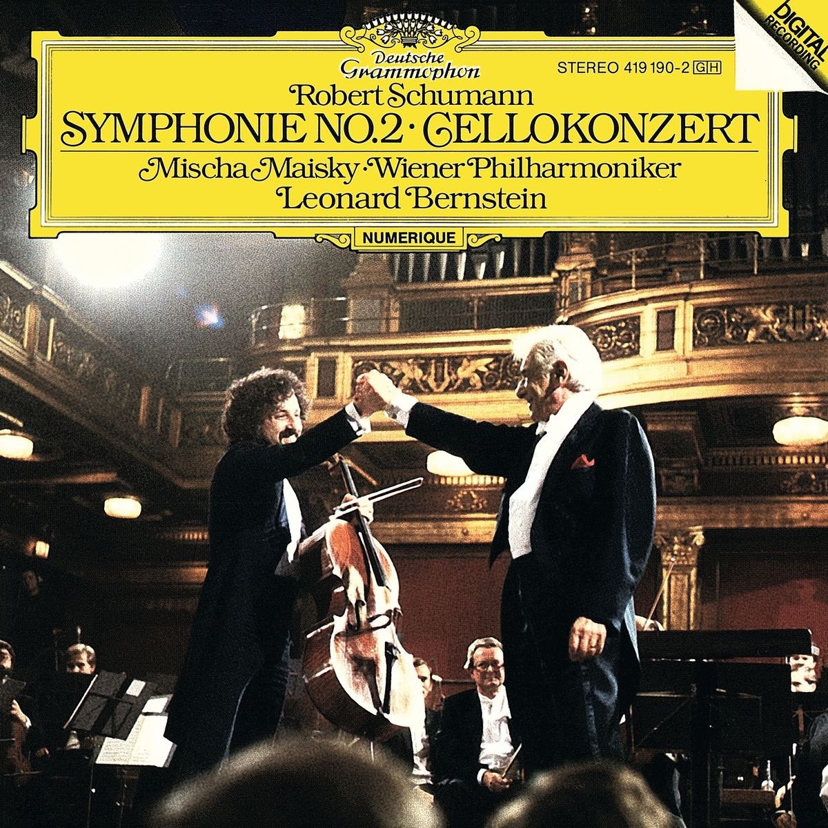 Schumann: Symphony No. 2 in C, Op. 61 / Concerto in A minor for cello & orchestra, Op. 129, 