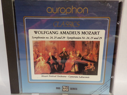 W.A. Mozart Symphonien Nr. 24, 25 & 29, 
