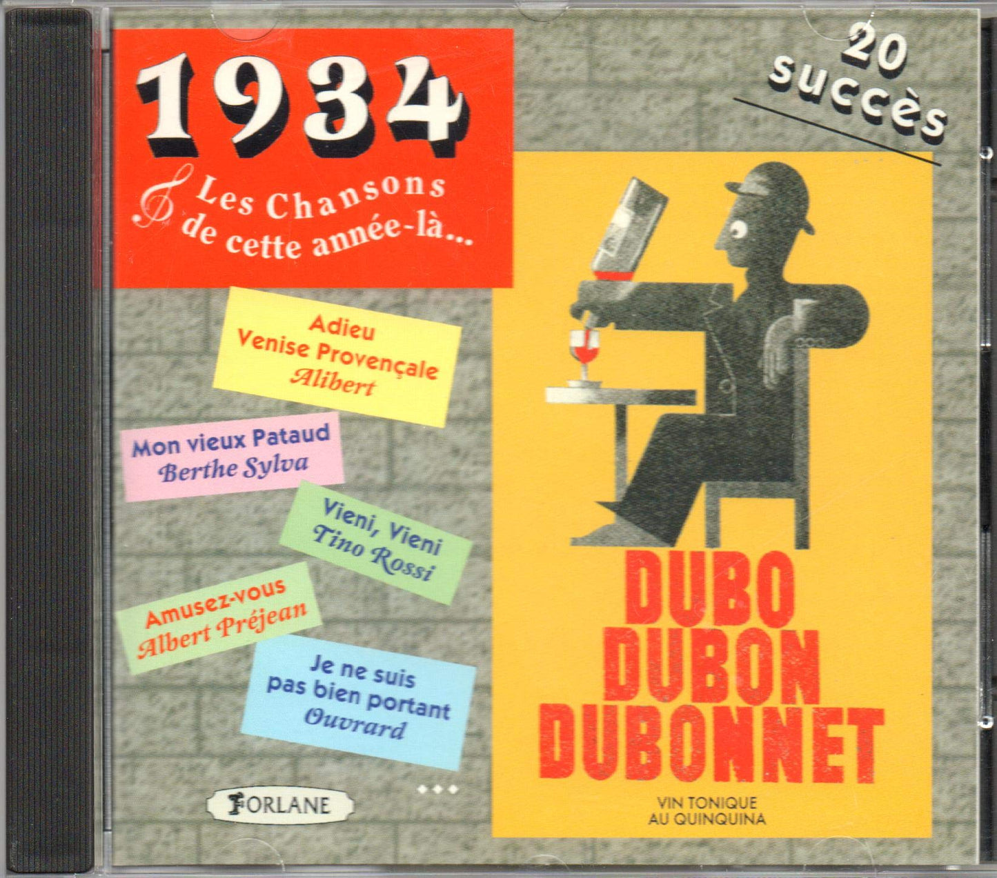 Cette Annee La : 1934, Les Chansons De