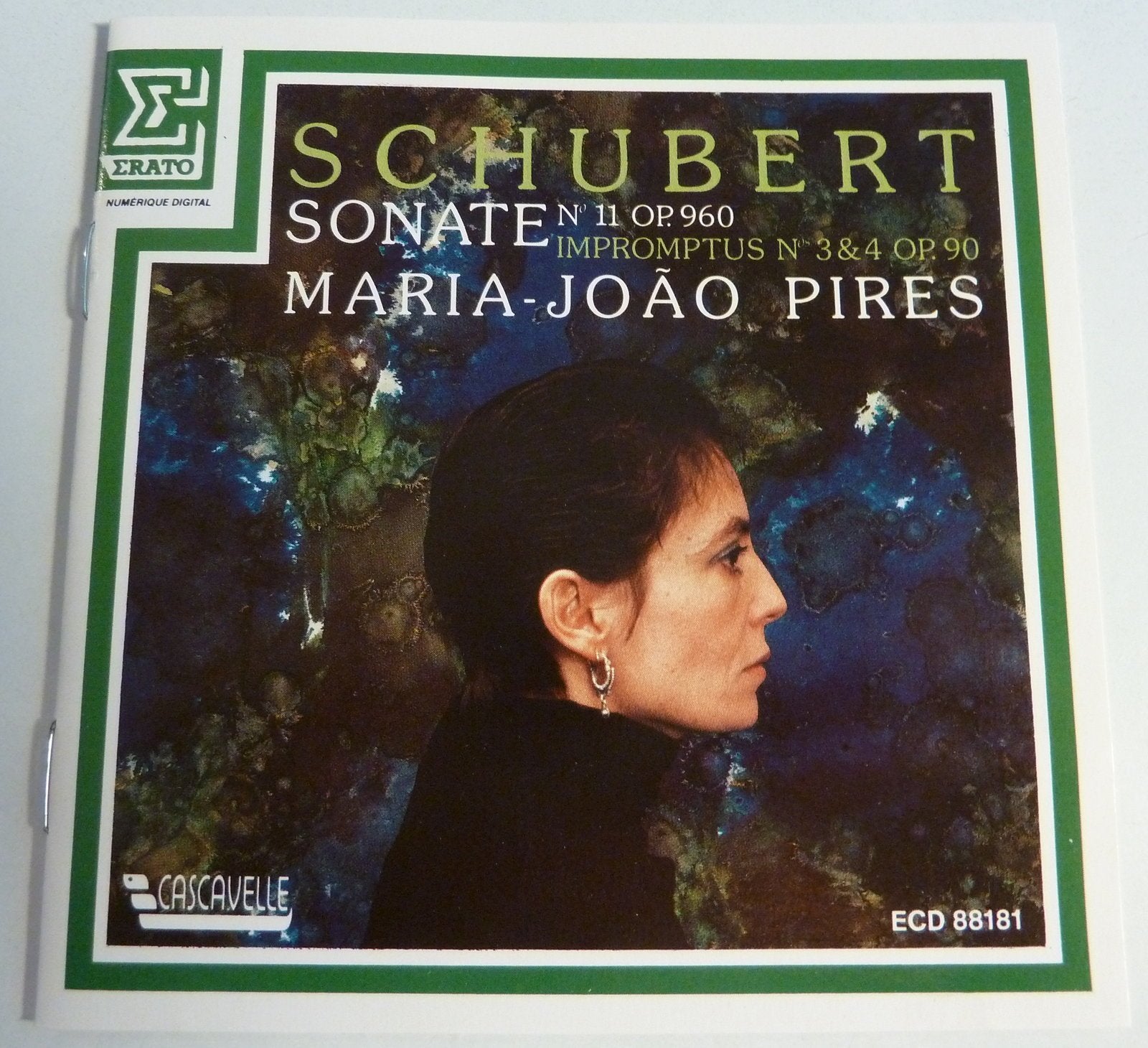 Schubert: Sonata No. 11, Op. 960. Impromptus No. 3 & 4, Op. 90, Schubert, Maria-Joao Pires