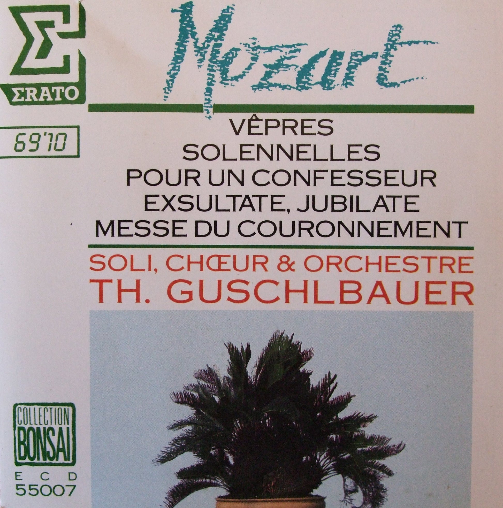 Vêpres Solennelles Pour Un Confesseur / Exsultate, Jubilate / Messe Du Couronnement, 