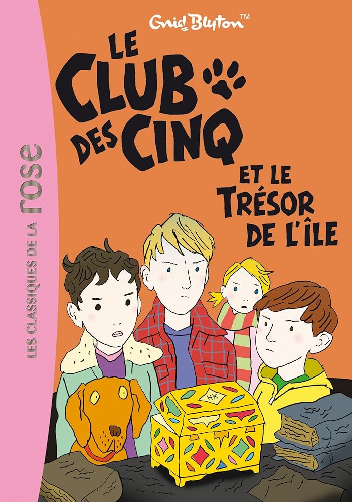 Le Club des Cinq 01 - Le Club des Cinq et le trésor de l'île cover image