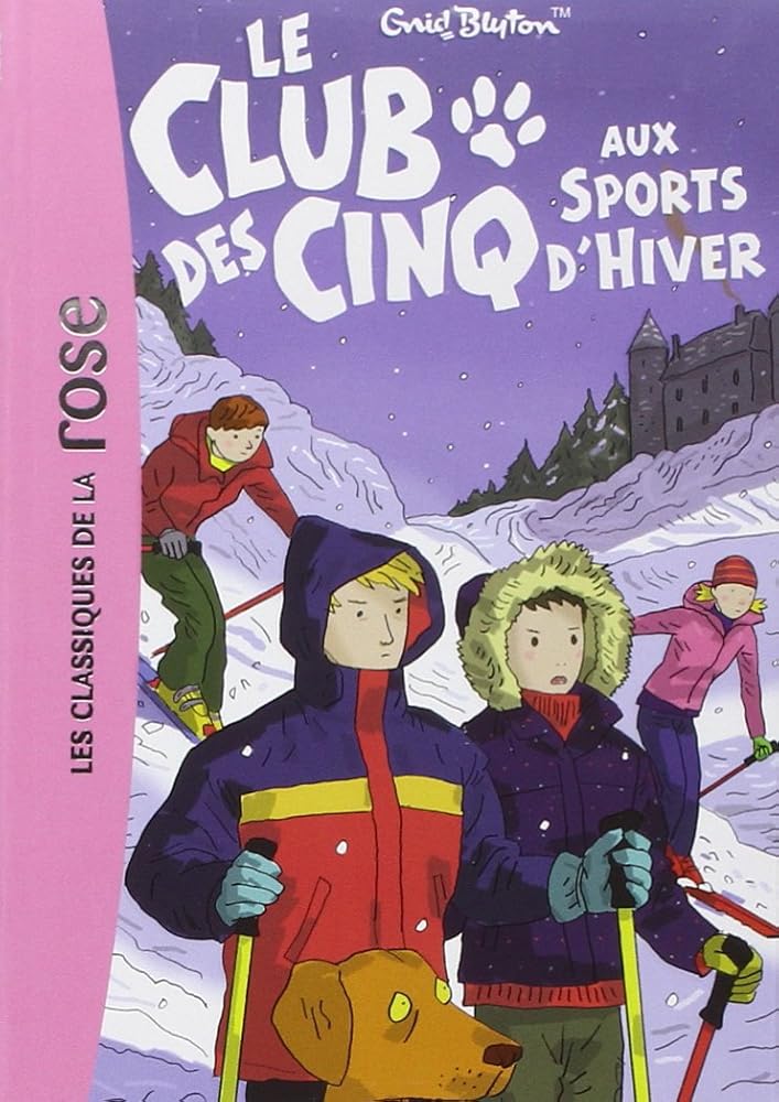 Le Club des Cinq 09 - Le Club des Cinq aux sports d'hiver cover image