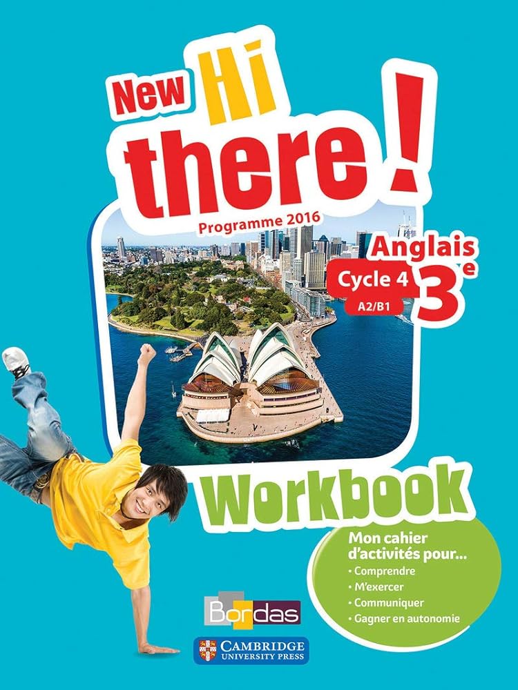 New Hi there! - Anglais 3e cover image