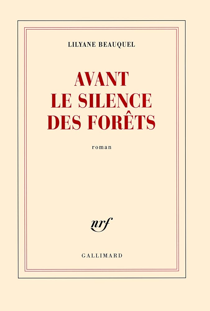 Avant le silence des forêts cover image