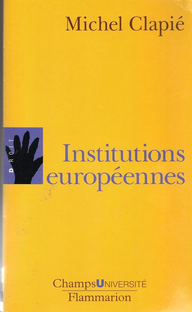 Institutions européennes cover image