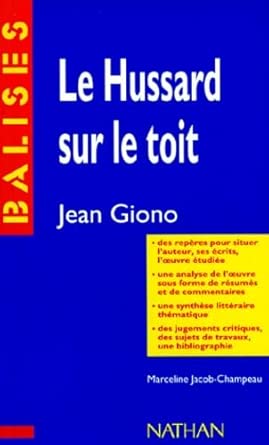 "Le hussard sur le toit", Jean Giono: Résumé analytique... cover image
