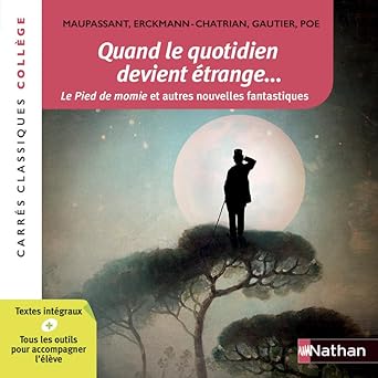 Quand le quotidien devient étrange... - Anthologie - Edition pédagogique Collège - Carrés classiques Nathan cover image