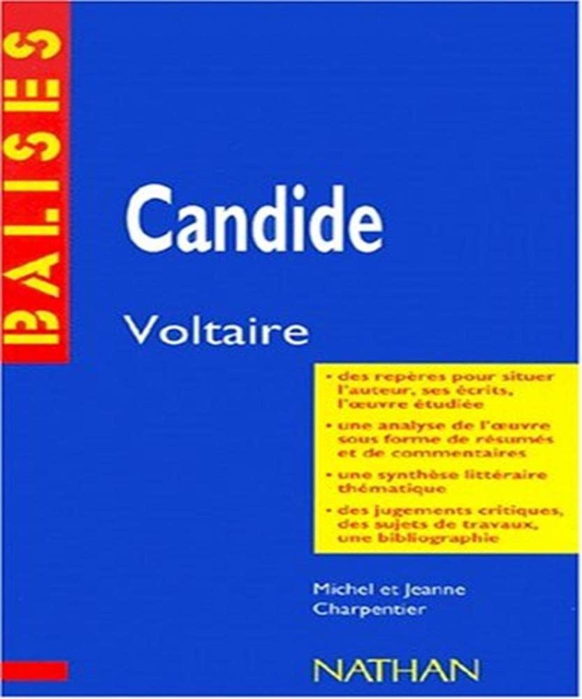 Candide, Voltaire: Résumé analytique, commentaire critique, documents complémentaires cover image