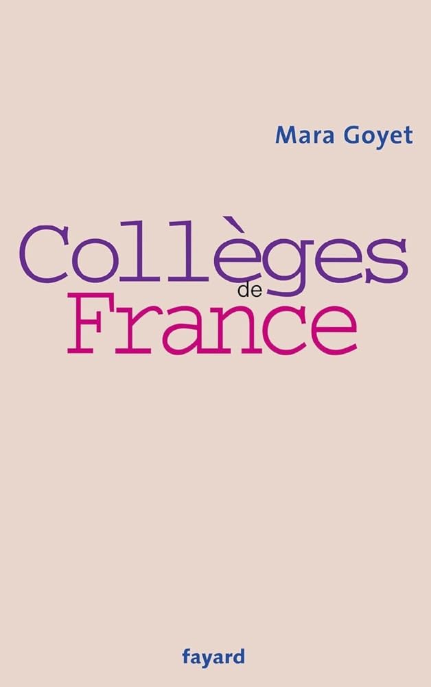 Collèges de France cover image