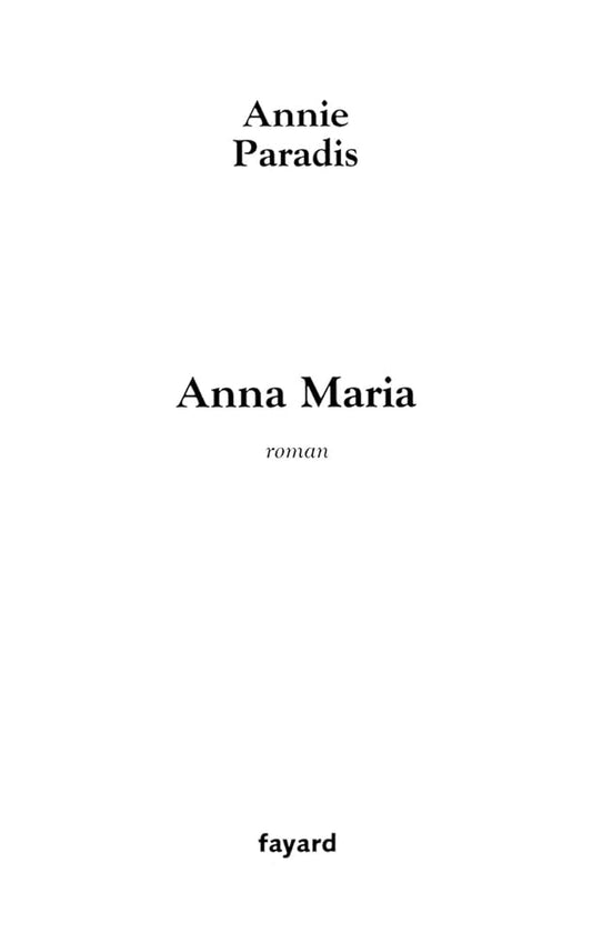 Anna Maria cover image