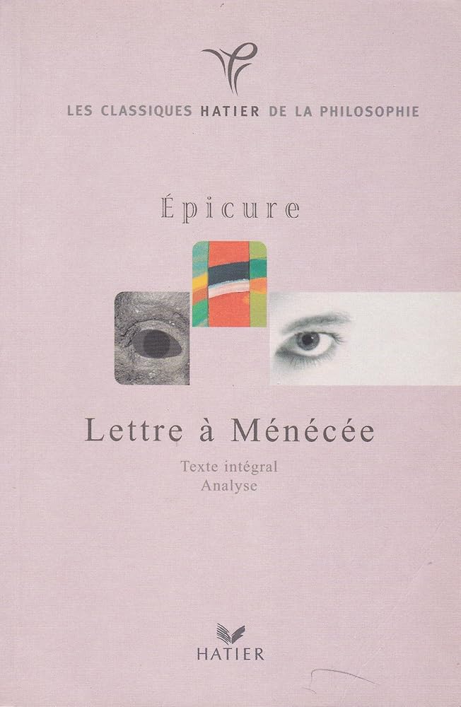 "Lettre à Ménécée", Épicure cover image