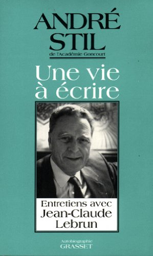 Une vie à écrire (French Edition) cover image