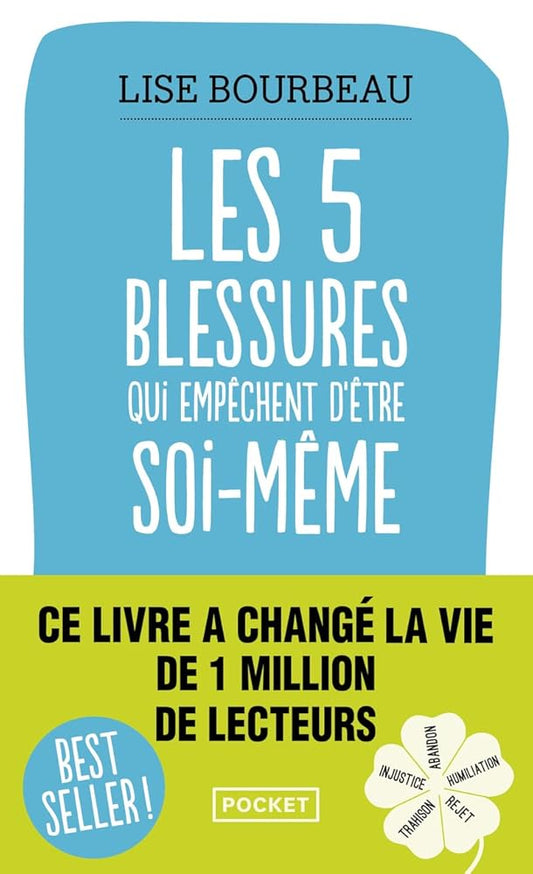 Les cinq blessures qui empêchent d'être soi-même: Rejet, abandon, humiliation, trahison, injustice cover image
