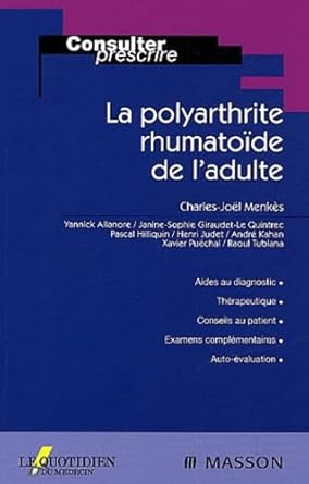La polyarthrite rhumatoïde de l'adulte cover image