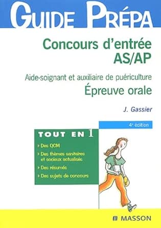 Concours d'entrée AS / AP: Aide-soignant et auxiliaire de puériculture, Epreuve orale, Thèmes sanitaires et sociaux cover image
