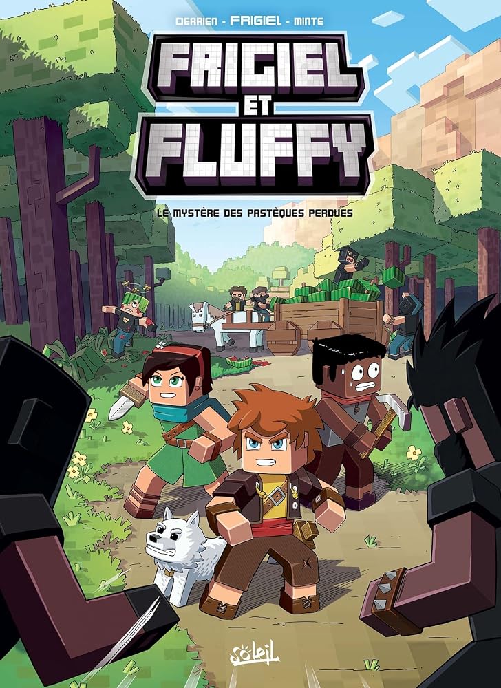 Frigiel et Fluffy T01: Le Mystère des pastèques perdues - Minecraft cover image