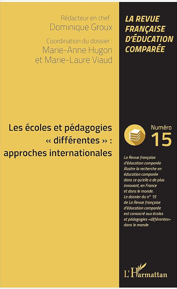 Les écoles et pédagogies différentes" : approches internationales" cover image