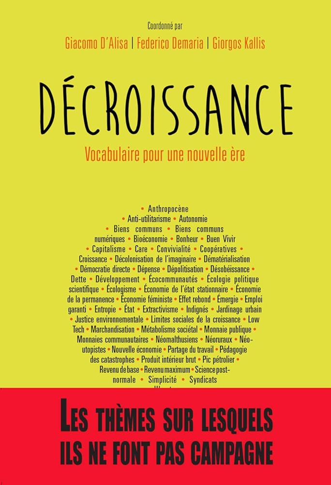 Décroissance, vocabulaire pour une nouvelle ère cover image