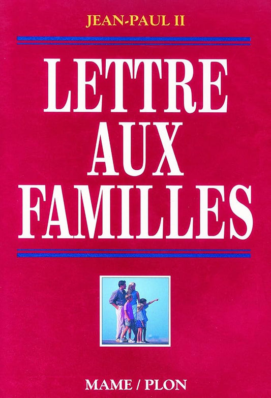 Lettre aux familles cover image