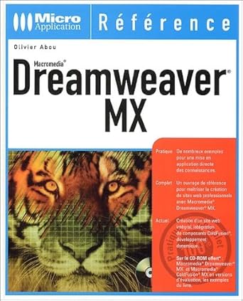 Dreamweaver MX (avec CD-Rom) cover image