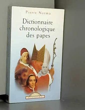 Dictionnaire chronologique des papes cover image