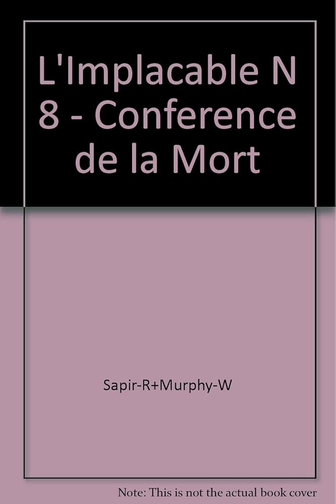 L'Implacable N 8 - Conference de la Mort cover image
