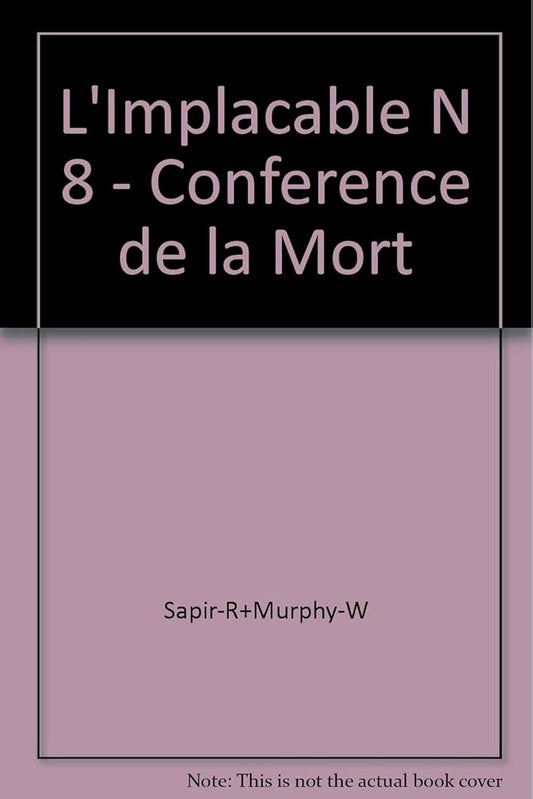 L'Implacable N 8 - Conference de la Mort cover image