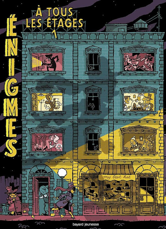 Enigmes à tous les étages cover image