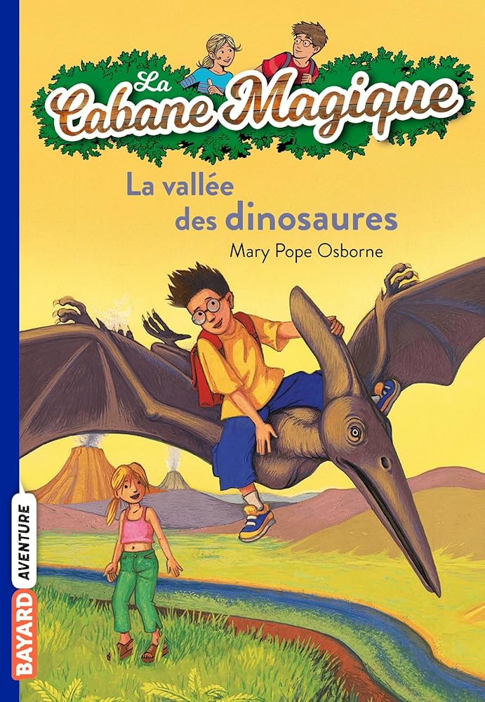 La cabane magique, Tome 01: La vallée des dinosaures cover image