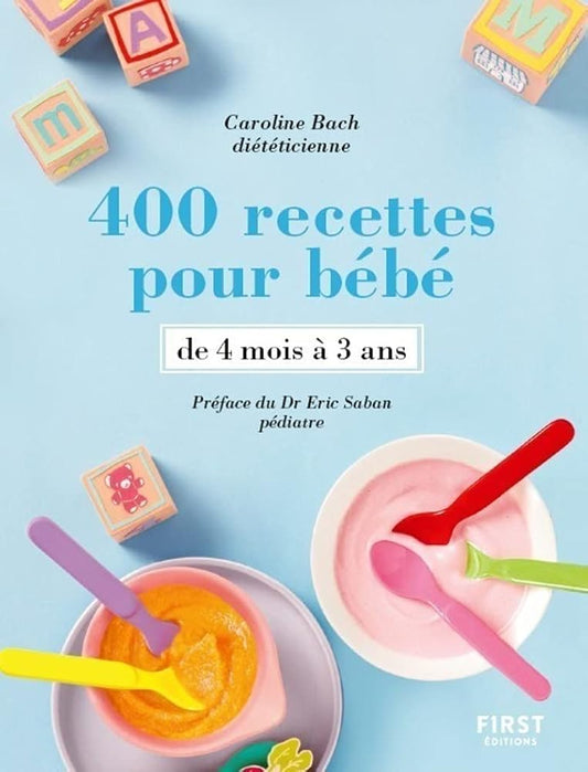 400 recettes pour bébé cover image