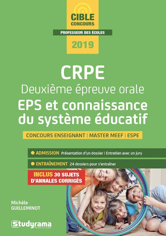 Crpe deuxième épreuve orale: Concours enseignant - Master MEEF - ESPE cover image