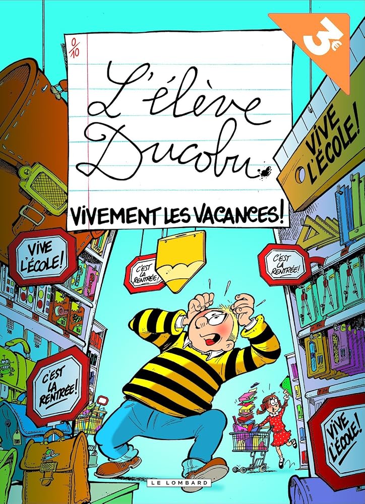 Ducobu - Tome 7 - Vivement les vacances ! cover image