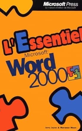 L'Essentiel Microsoft Word 2000 cover image