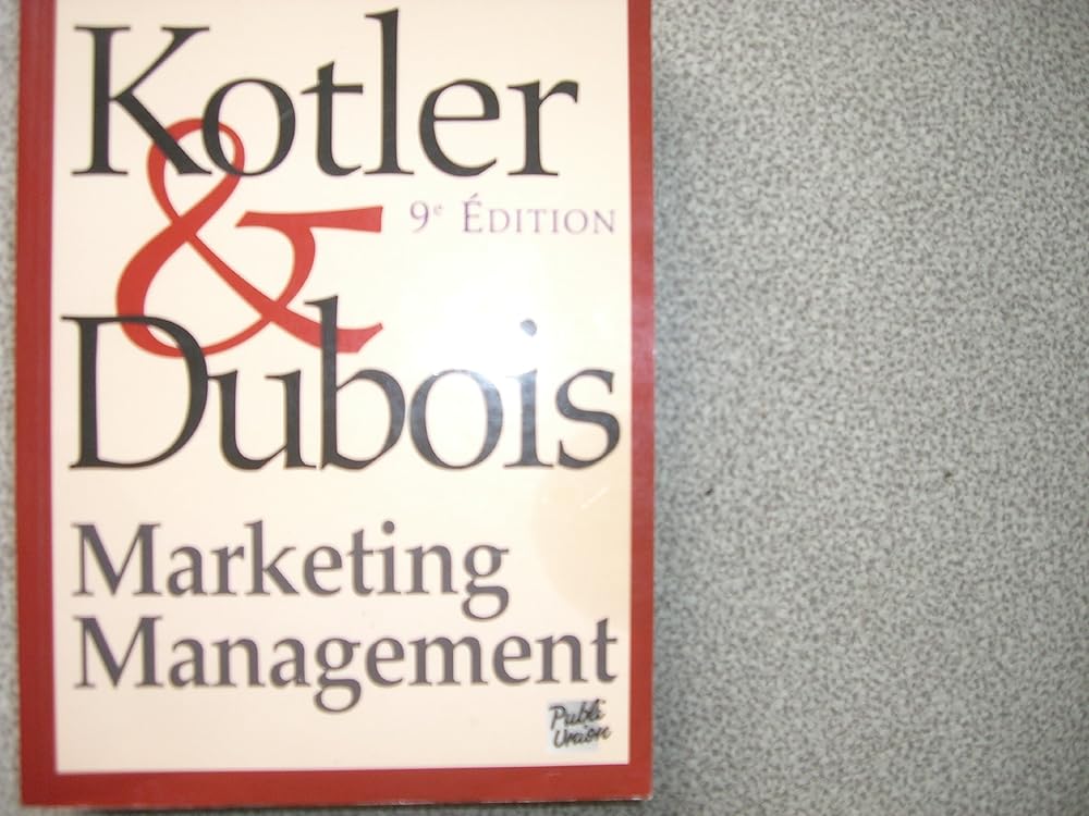 Marketing management cover image