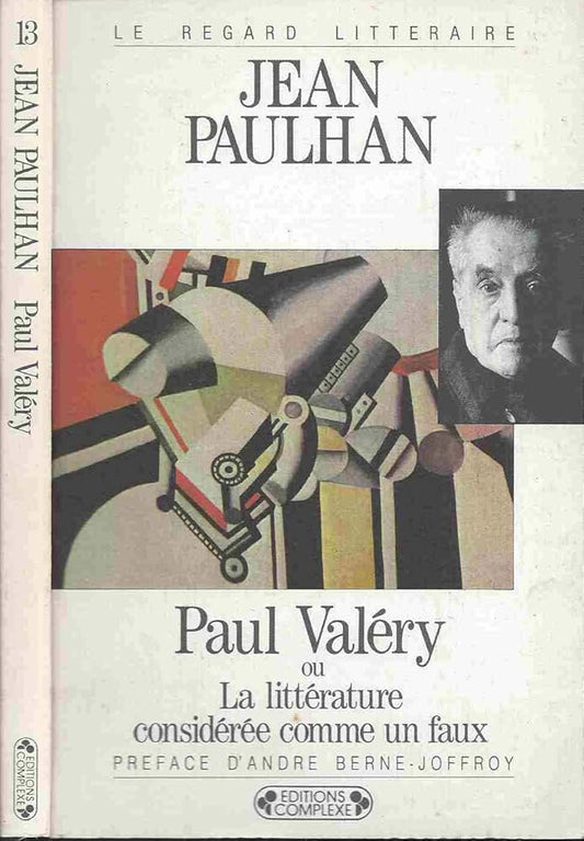 Paul Valéry, ou, La Littérature considérée comme un faux cover image