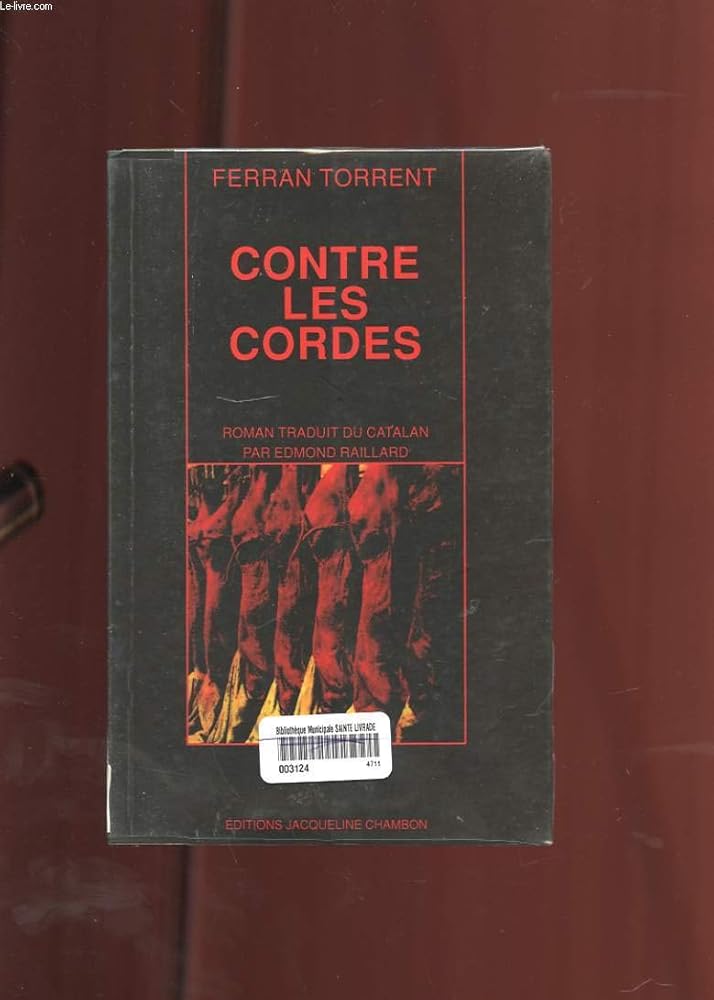 Contre les cordes cover image