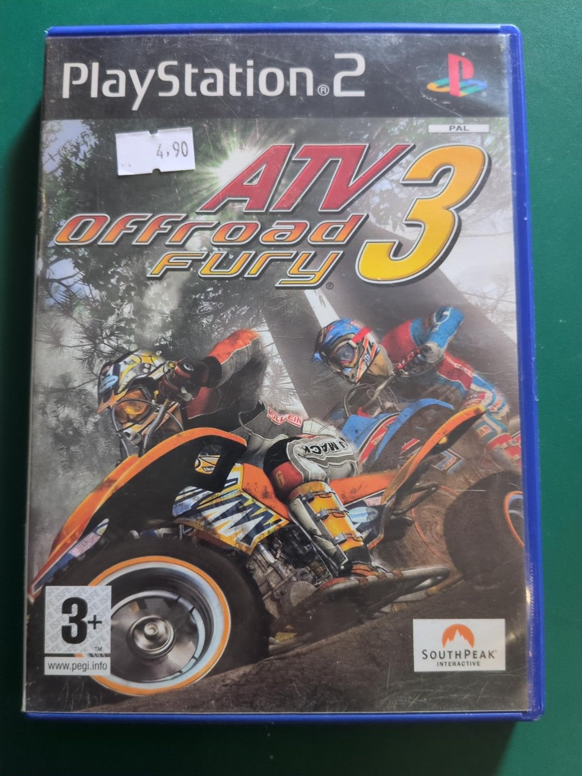 ATV Offroad Fury 3 PlayStation 2 PS2 PAL - face avant