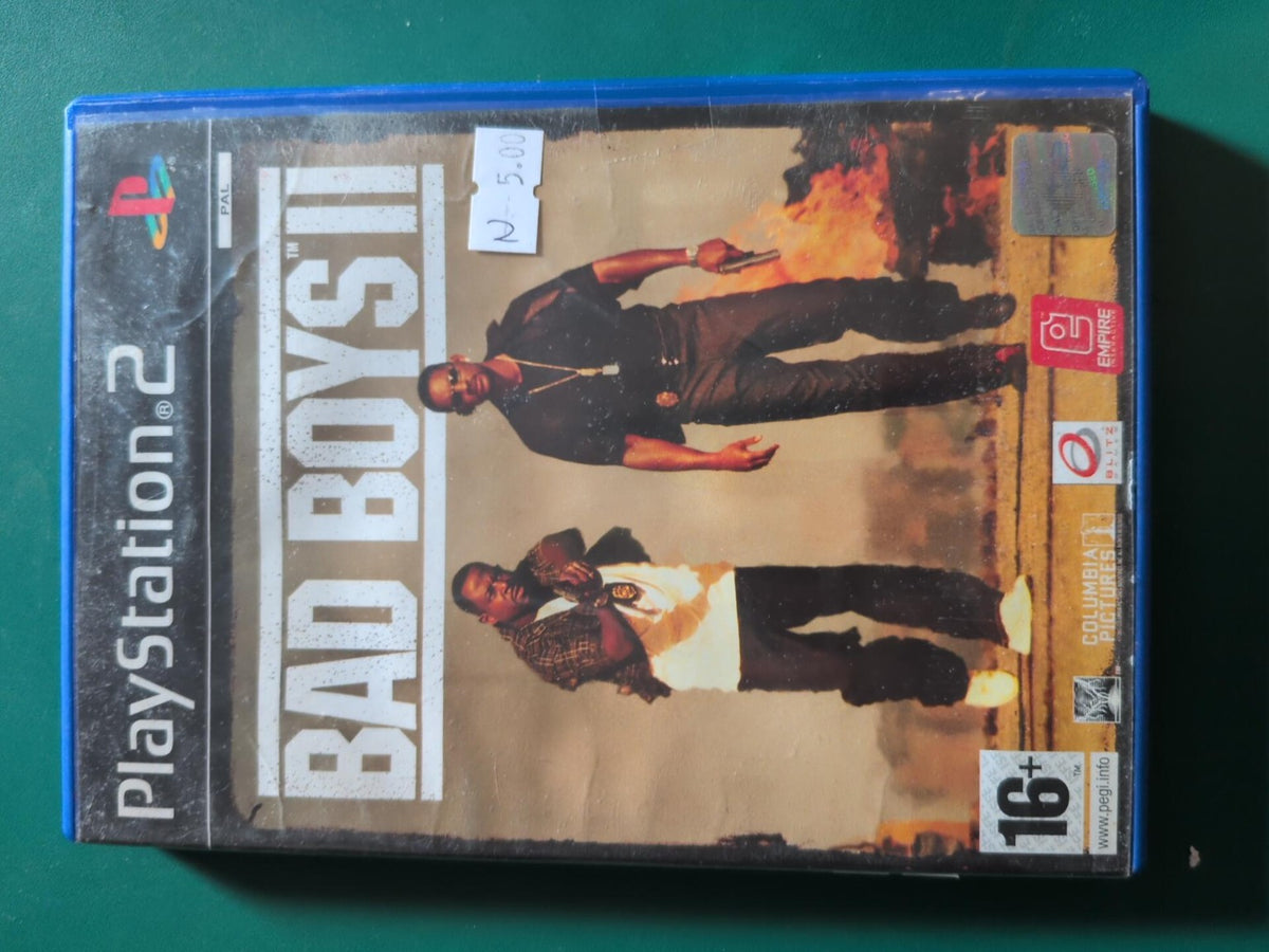 Bad Boys II PS2 PAL - face avant