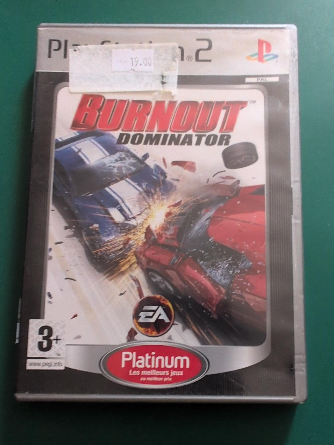 Burnout Dominator Platinum - PlayStation 2 PAL - face avant