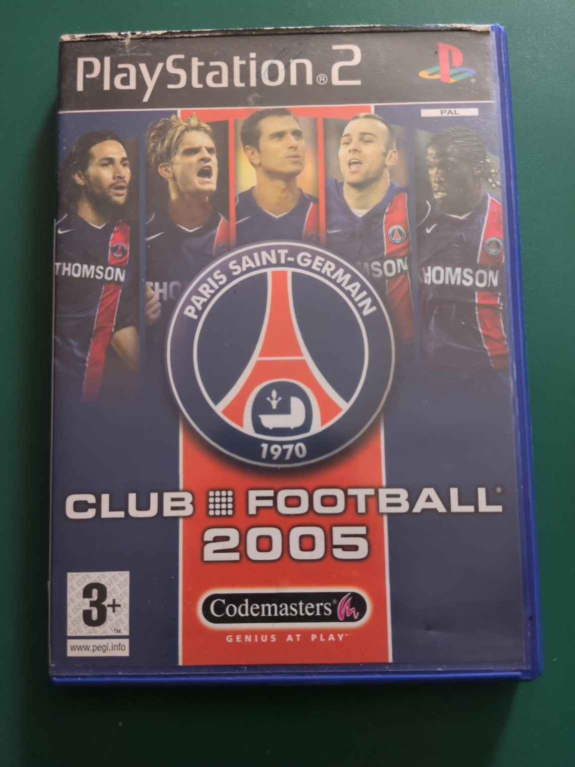 Club Football 2005 Paris Saint-Germain - PlayStation 2 PAL - face avant