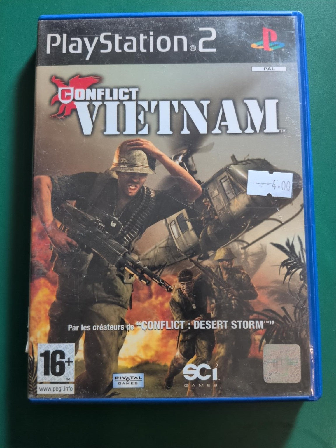 Conflict Vietnam - PS2 PAL - face