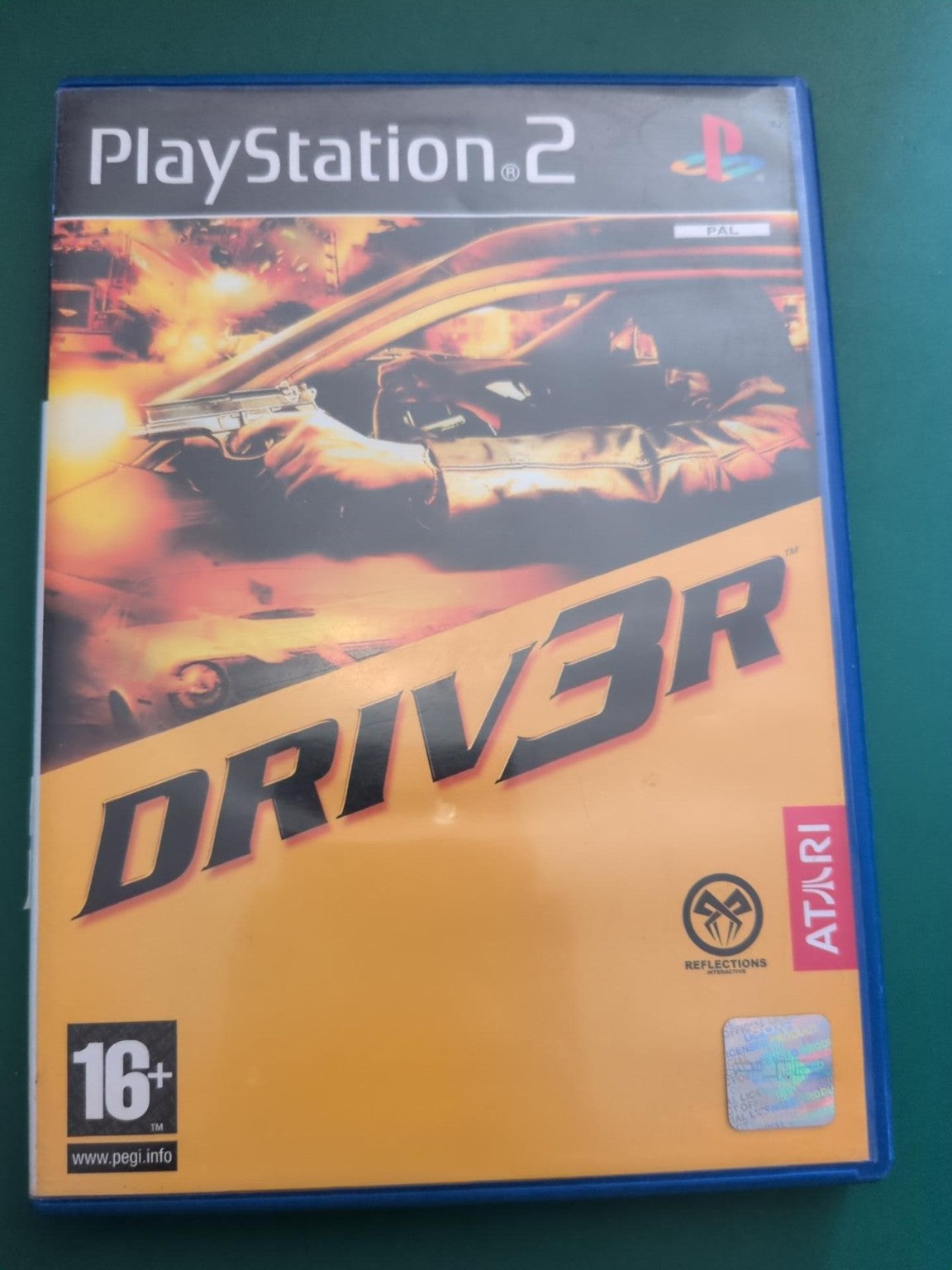 DRIV3R Driver 3 PlayStation 2 PAL - face avant