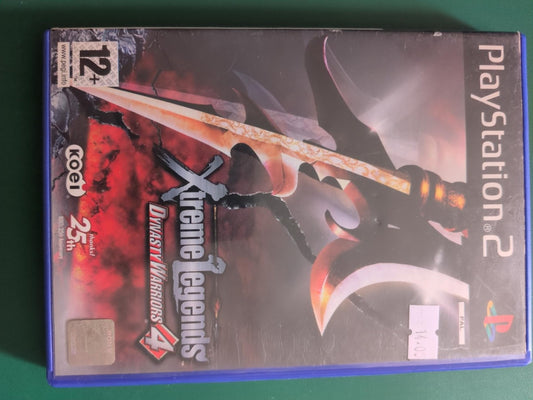 Dynasty Warriors 4 Xtreme Legends - PlayStation 2 PAL - face avant